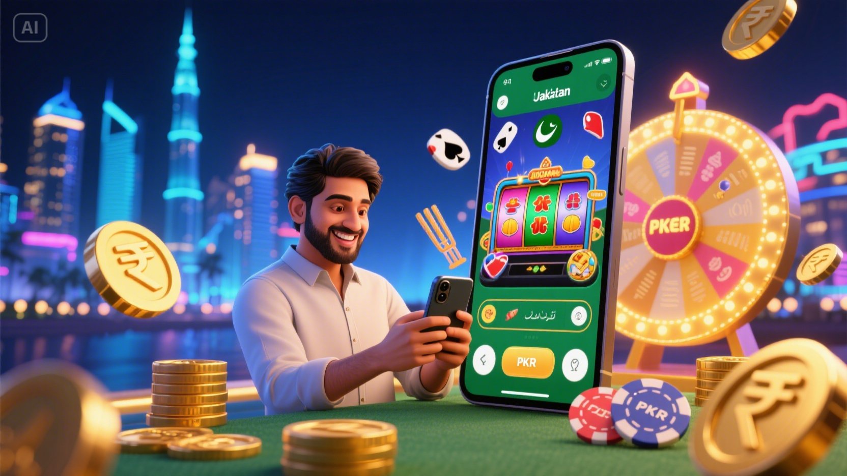 Casino pkr bet vip desktop and mobile interfaces