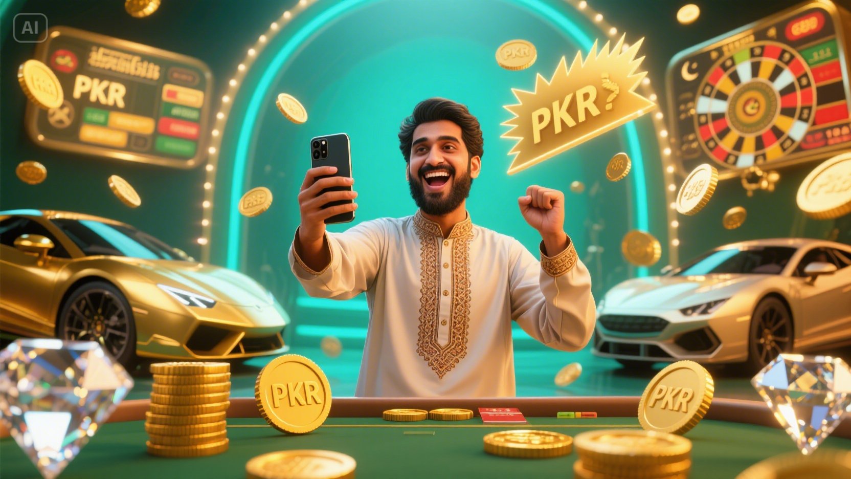 Casino pkr bet vip desktop and mobile interfaces